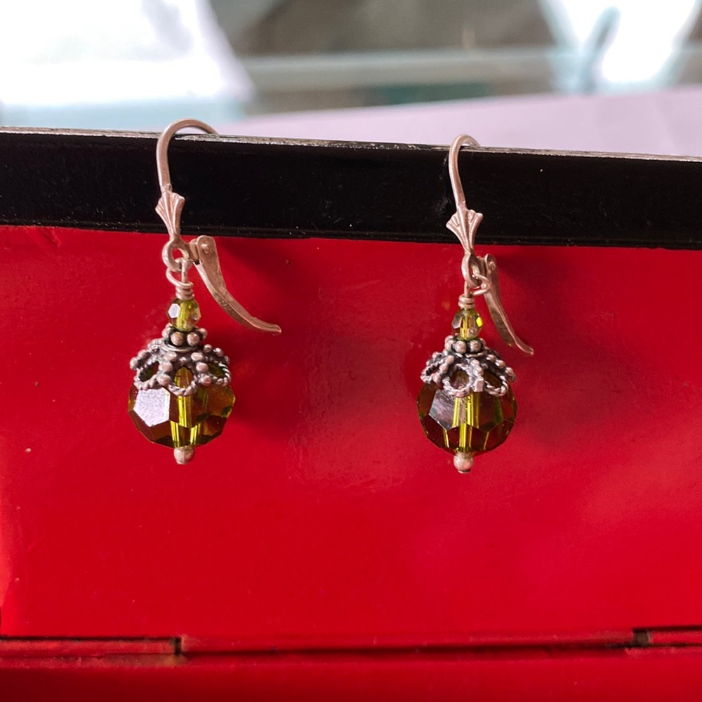 Steeling sliver earring